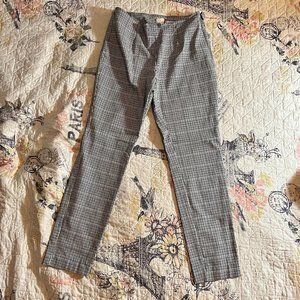 Target A New Day Check Side Zip Stretchy Pants - Size 6 - Worn Once